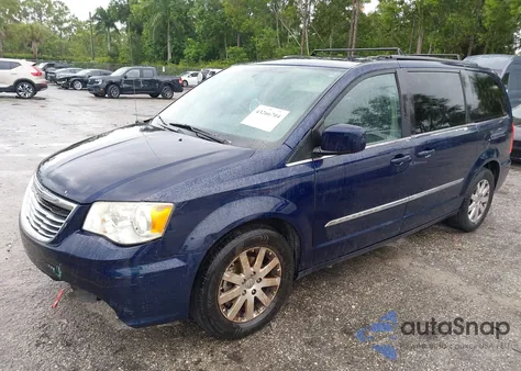 2016 Chrysler Town & Country Touring из США, поврежденный, VIN 2C4RC1BG3GR118543